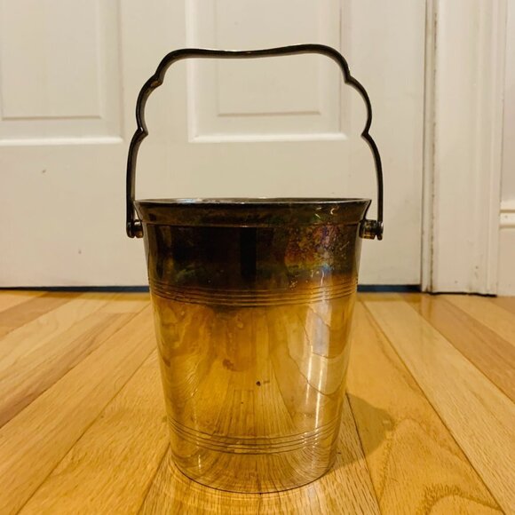 Vintage Lappas Silverplate Ice Bucket Small - Picture 1 of 11